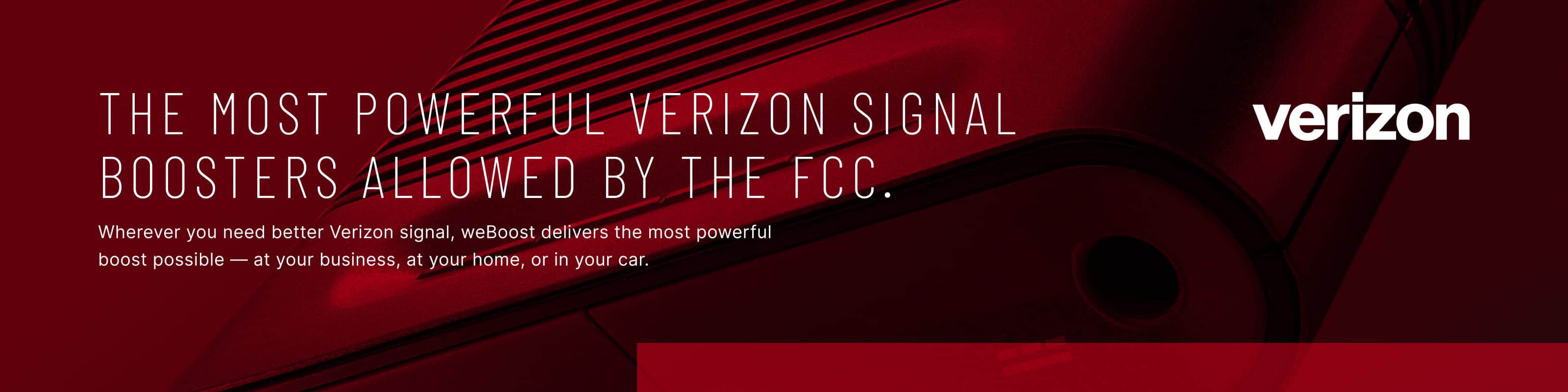 Verizon signal booster