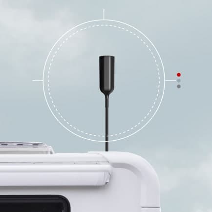 drive reach rv antenna in action