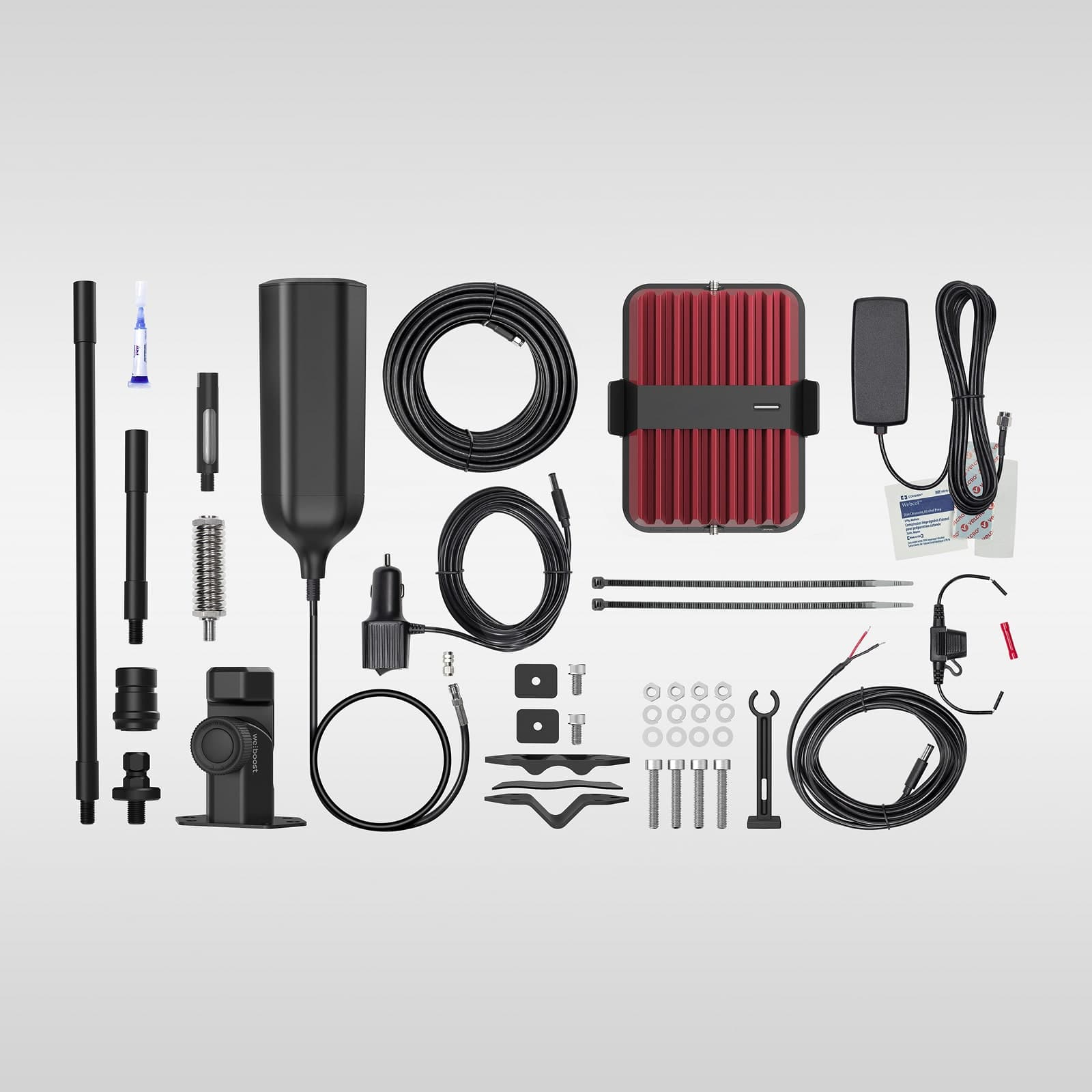 work truck inside box