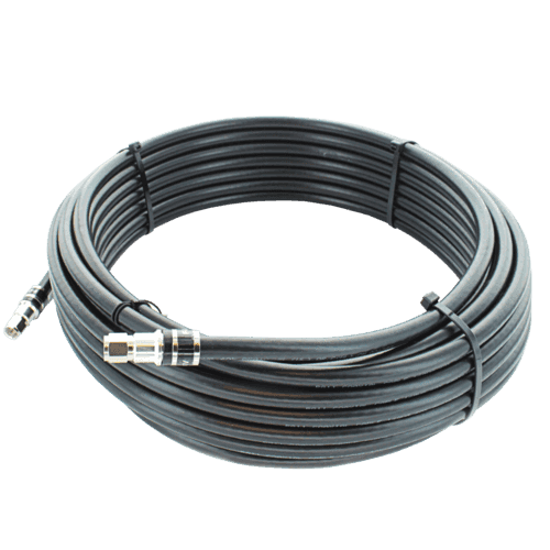 50 ft. Black RG11 Low-Loss Coax (F Male to F Male) Image