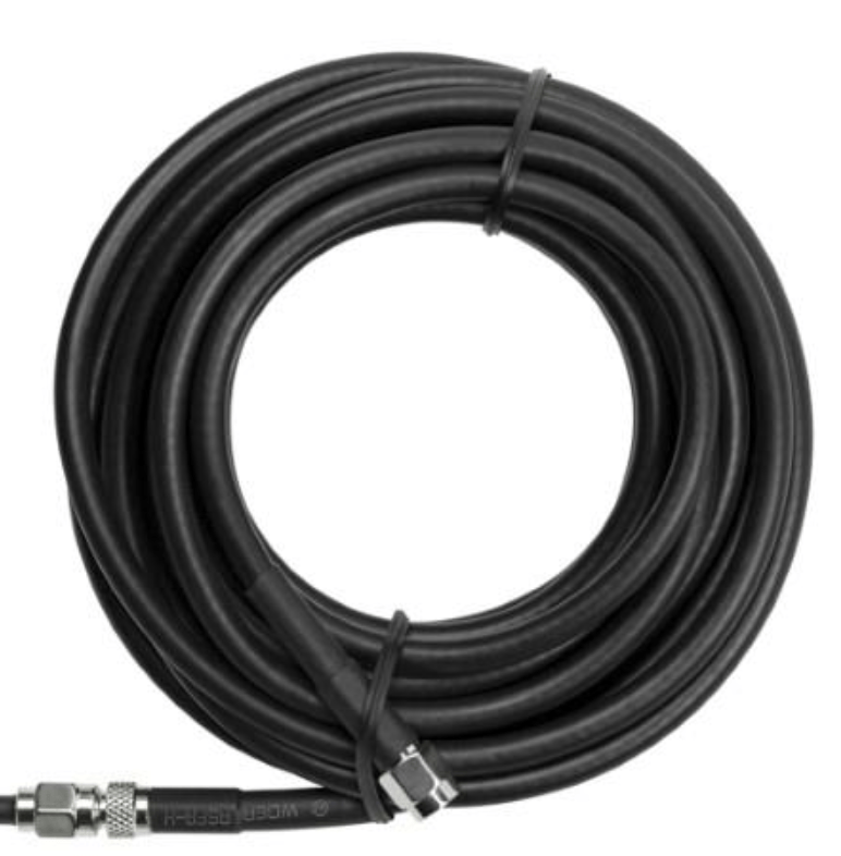 20 ft RG-6 Cable with F-Male to SMA Male Connector Image